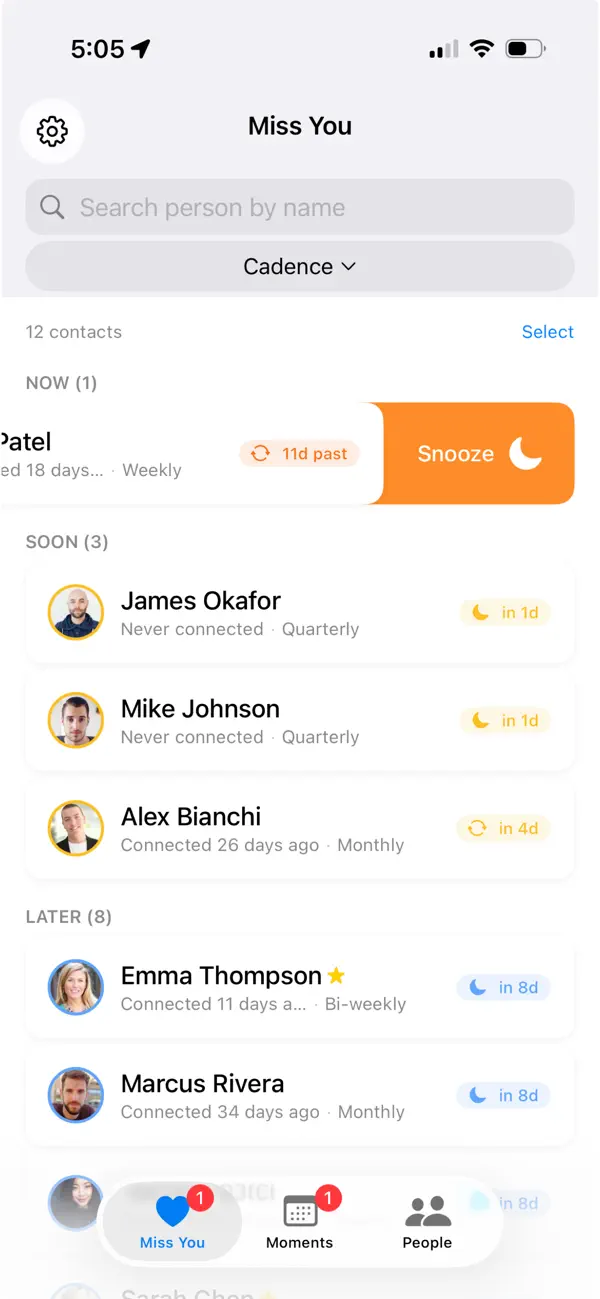Connected app screenshot 5